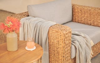 Capra Lounge Chair, Nivos Side Table