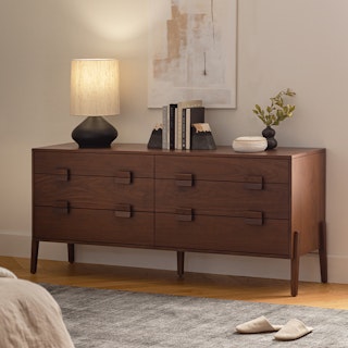 Underbed Walnut Storage Drawer Set | Article Lenia Bedroom Furniture