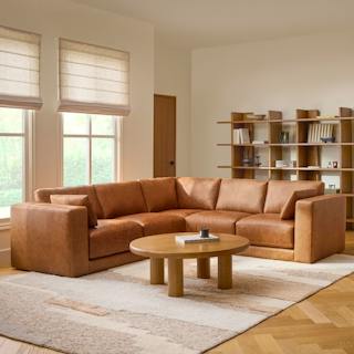 Shop Leather Sectionals