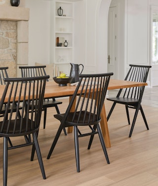 Madera Extendable Table, Dabo Chairs