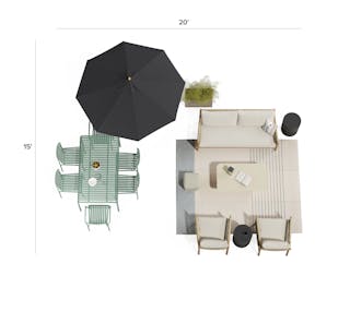Article Interior Outdoor Large Entertaining Floorplan