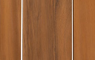 A close view of the Tuscan Brown wood swatch