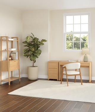 Article Interior Home Office idea called The Tranquil Study
