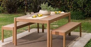 View A Relaxed Backyard Dining Area