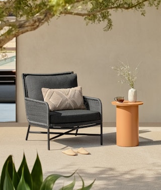 Tupo Lounge Chair and Vardo Side Table.