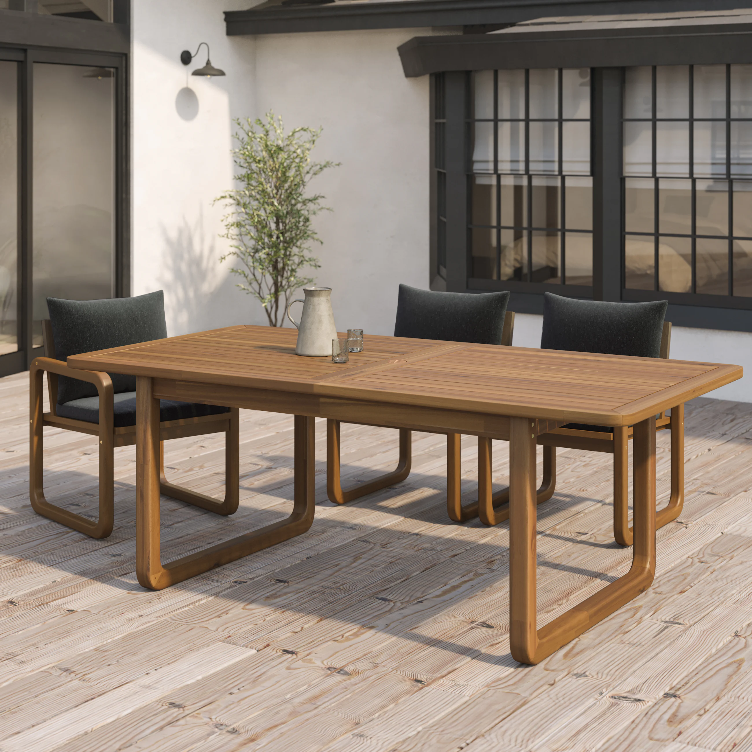 Laholm 81 Outdoor Dining Table - Acacia