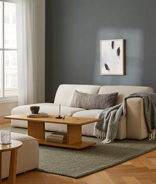 Sanna Magnet Ivory Right Arm Modular Sofa