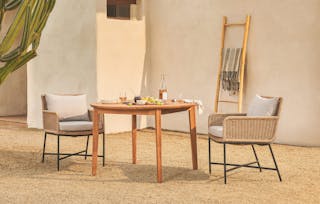 Marol Dining Table, Tody Dining Chairs