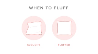 Fluff my pillows meaning hotsell