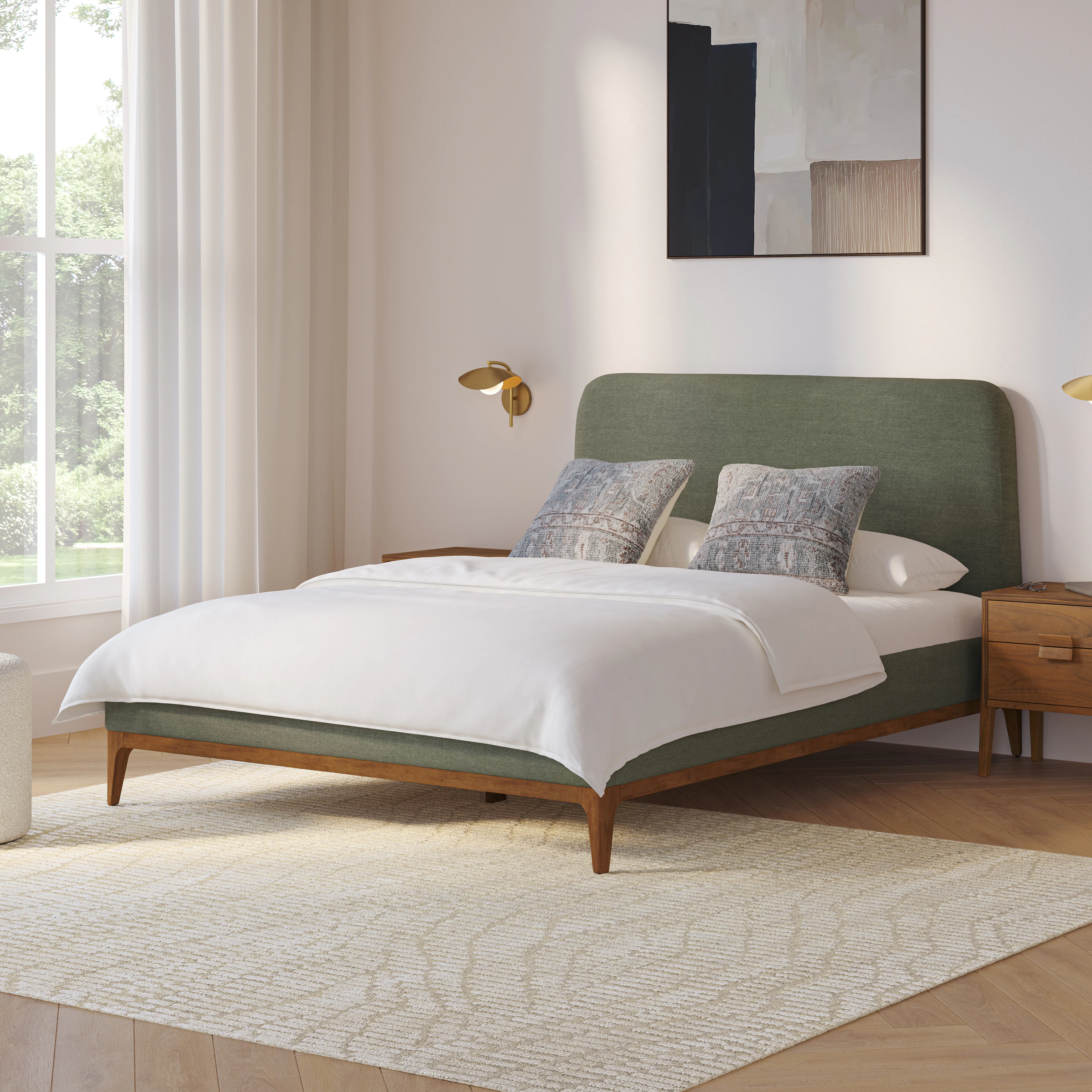 Browse Contemporary, Mid Century & Modern Beds + Bedframes from Article