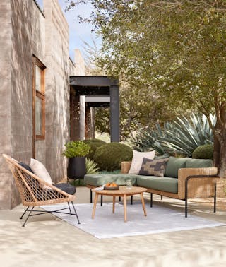 Aby Sectional with Aeri Lounge Chair Outdoor 2023