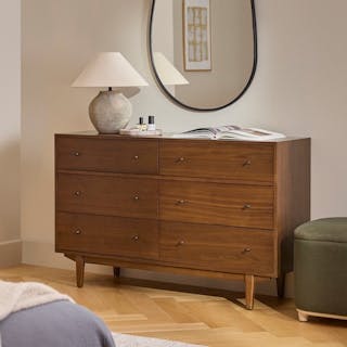 Shop Cooper 6-Drawer Double Dresser - Walnut